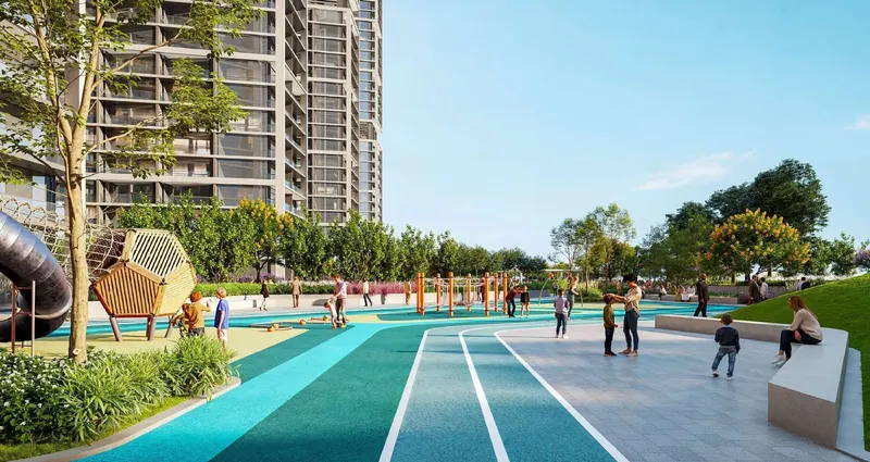 Sobha Central / Outdoor sports spaces
