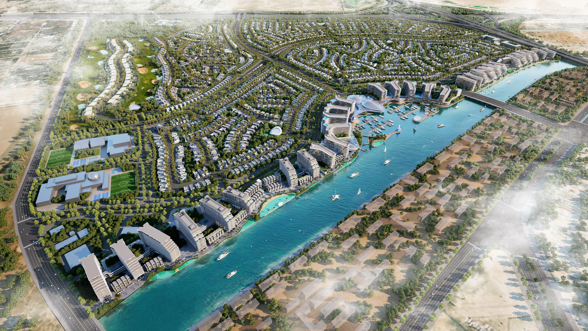 Sobha City / Community masterplan