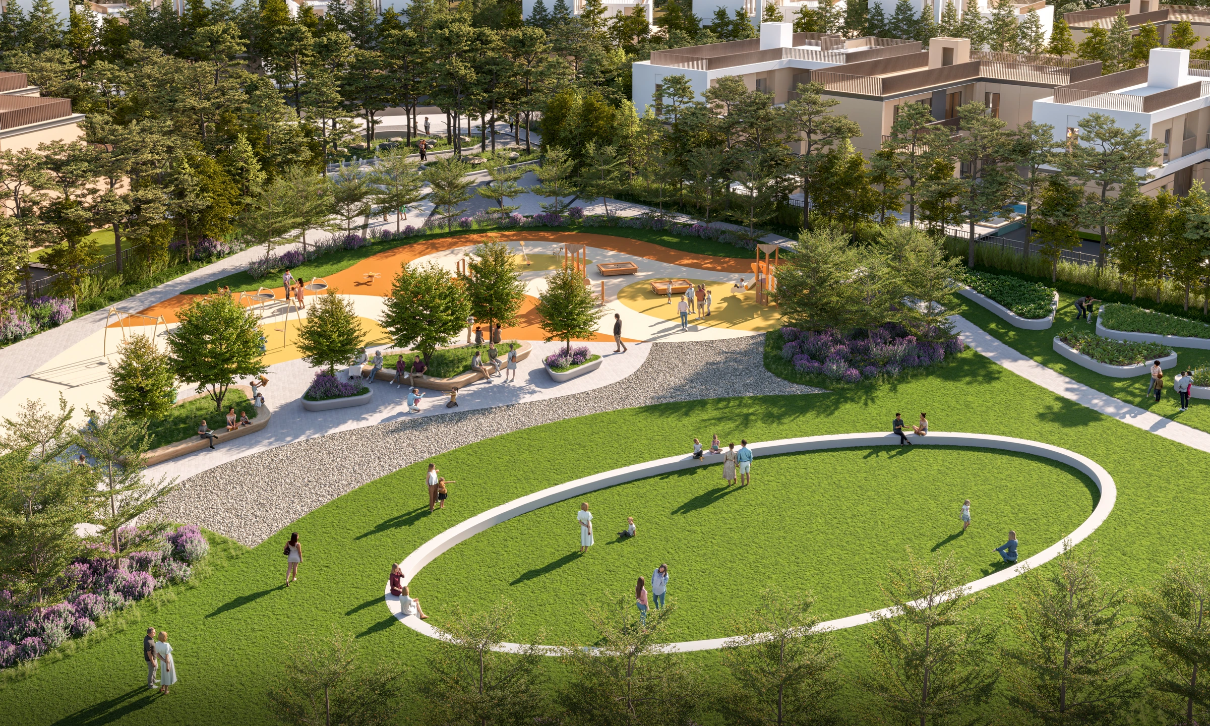 Sobha Elwood / Family park and children’s play area