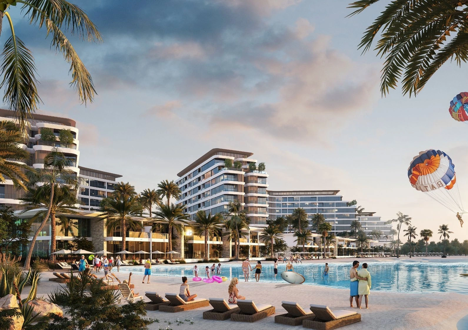 Sobha Siniya Island / Island residences and lagoon concept